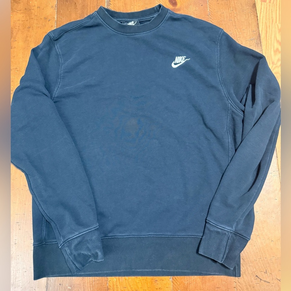 Nike Men's Black Crewneck Sweatshirt